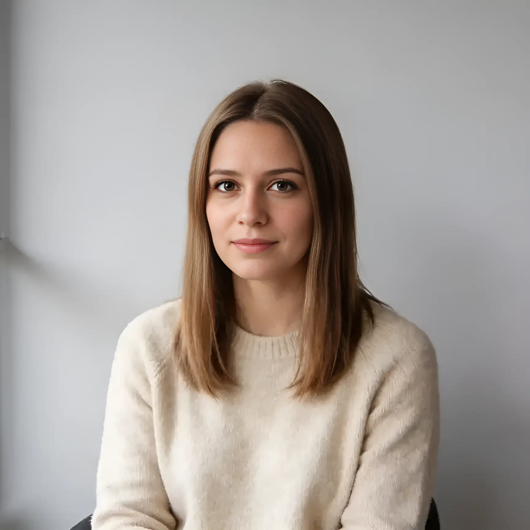 Before: AI Transformation Comparison: Original photo vs. AI-enhanced beauty makeover